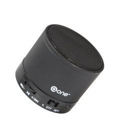 One Bocina Portátil EV-801, Bluetooth, Inalámbrico, 3W RMS, Negro 