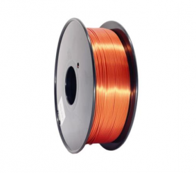 Onsun 3D Bobina de Filamento PLA Seda,1.75mm, 1Kg, Cobre 
