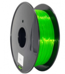 Onsun 3D Bobina de Filamento Flexible, 1.75mm, 1Kg, Verde 