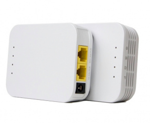 Access Point Open-Mesh con Sistema de Red Wi-Fi en Malla ‎‎OM2P-PS, 150 Mbit/s, 2x RJ-45, 2.4GHz, Antena Externa - No incluye Adaptador de Energía 