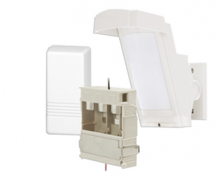 Optex Sensor de Movimiento PIR Montaje en Pared HX40-RAM-WH, Inalámbrico, hasta 3 Metros 