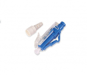 Optical CA Conector de Fibra Óptica Xpress Ultra SC Prepulido, Azul/Blanco, 12 Piezas 