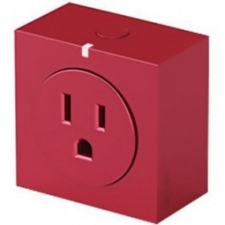 Orvibo Smart Plug S31-R-120V, Wi-Fi, 0.3W, 15A, Rojo 