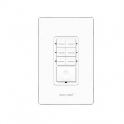 Orvibo Interruptor de Luz Inteligente T10S7ZW-1UO 7 Escenas, WiFi, Blanco 