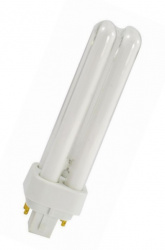 Osram Foco Fluorescente Dulux, Luz Blanco Frío, Base Pin, 26W, 1710 Lúmenes, Blanco 