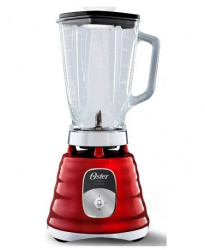 Oster Licuadora 2114101, 1.2 Litros, 700W, 2 Velocidades, Rojo  