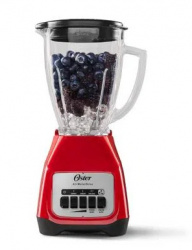 Oster Licuadora BLSTKAGRPB, 1.5 Litros, 2 Velocidades, Rojo 