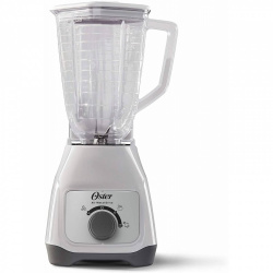 Oster Licuadora Kaliman, 1.5 Litros, 550W, 2 Velocidades, Gris/Blanco 