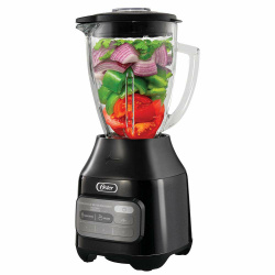 Oster Licuadora BLSTPEG-BRT, 1.5 Litros, 800W, 3 Velocidades, Negro  