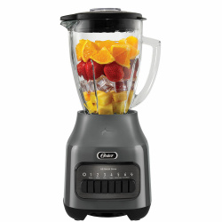 Oster Licuadora BLSTPEG-GPB, 1.5 Litros, 600W, 6 Velocidades, Negro  