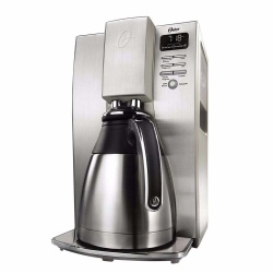 Oster Cafetera BVSTDC4411013, 10 Tazas, Acero Inoxidable 