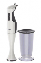 Oster Batidora 2600W-013, 250W, 2 Velocidades, Blanco/Gris 