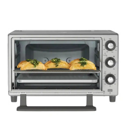 Oster Horno Eléctrico/Freidora TSSTTVLS25NS, 1500W, 230°C máx, Acero Inoxidable 