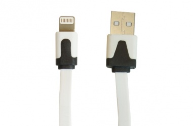 OvalTech Cable de Carga USB A Macho - Micro USB/Lightning Macho, 15cm, Blanco, para iPod/iPhone/iPad 