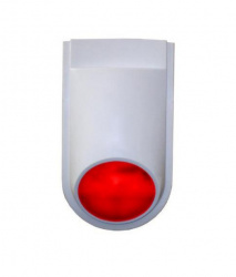 Paamon Sirena con Estrobo PAM-SL500, Alámbrico, 110dB, Blanco 