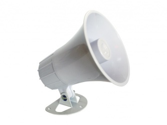 Paamon Sirena para Exterior PAM-SRE15W, Alámbrico, 2 Tonos, 102dB, Blanco 