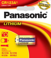 Panasonic Pila de Litio, 3V, 1 Pieza 