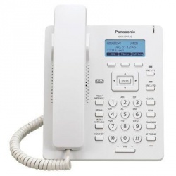 Panasonic Teléfono Alámbrico 2 Líneas KX-HDV130XW, Altavoz, Blanco 