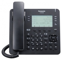 Panasonic Teléfono IP KX-NT630X-B, Alámbrico, 6 Líneas, 24 Teclas Programables, Negro 
