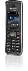 Panasonic Teléfono Inalámbrico DECT KX-TCA185, 1 Auricular, Altavoz, Negro 