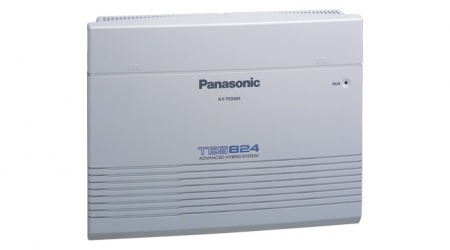 Panasonic Sistema PBX de 3 Lineas y 8 Extensiones, Blanco 