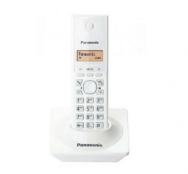 Panasonic Teléfono Inalámbrico DECT TG1711MEW, 1 Auricular, Blanco 