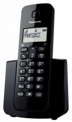 Panasonic Teléfono Inalámbrico KX-TGB110, 1 Auricular, Negro 