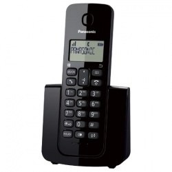 Panasonic Teléfono Inalámbrico DECT KX-TGB110, 1 Auricular, Negro 