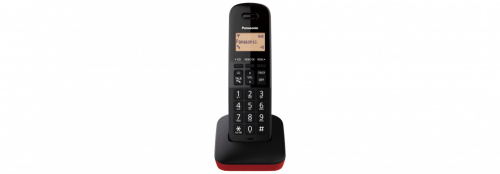 Panasonic Teléfono Inalámbrico DECT KX-TGB310, 1 Auricular, Rojo 