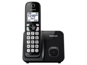 Panasonic Teléfono Inalámbrico DECT KX-TGD510B, 1 Auricular, Negro 