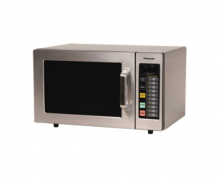 Panasonic Horno de Microondas NE-1064F, 0.8 Pies Cúbicos, 1000W, 22 Litros, Cobre 