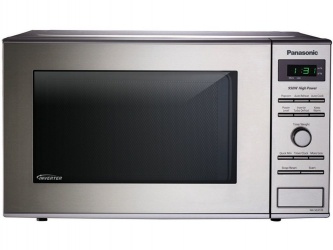 Panasonic Horno de Microondas NN-SD372SR, 0.8 Pies Cúbicos, 950W, Plata 