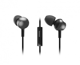 Panasonic Audífonos Intrauriculares RP-TCM360, Alámbrico, 1.2 Metros, 3.5mm, Negro 