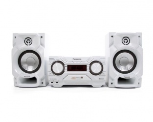 Panasonic SC-AKX220LMW Mini Componente, Bluetooth, 400W RMS, USB 2.0, Blanco 