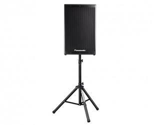 Panasonic Bafle CMAX100, Bluetooth, Inalámbrico, 600W RMS, 6600W PMPO, USB, Negro - Incluye Tripie y Micrófono 