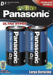 Panasonic Pila Zinc Carbon, 1.5V,  24 Piezas 