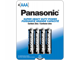 Panasonic Pila AAA, 1.5V, 4 Piezas 