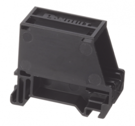 Panduit Adaptador, 1 Puerto, para Conectores Mini-Com, Negro 