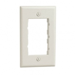 Panduit Placa Marco de Ventana Clásico Ventana Sencilla, Blanco 