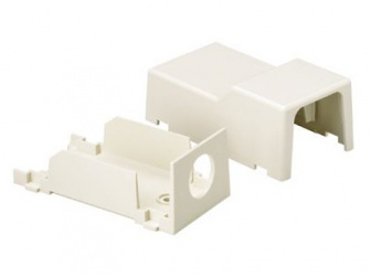 Panduit Conector de Entrada para Final, Blanco, 10 Piezas 