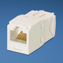 Panduit Jack Categoría 6, RJ-45, Blanco 