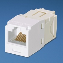 Panduit Jack Modular Categoría 6 Gigabit-TX, RJ-45, Blanco 