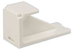 Panduit Módulo Mini-Com Vacío de 1 Puerto, Blanco, 10 Piezas 