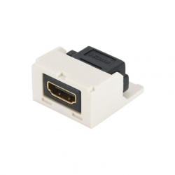 Panduit Módulo Acoplador Tipo HDMI 1.3 Categoria 2 Hembra - Hembra, Blanco 
