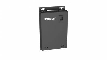 Panduit Punto de Consolidación Mini-Com, 12 Puertos, Piso/Pared, Acero, Negro 