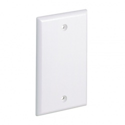 Panduit Placa de Pared Ciega Universal, Blanco 