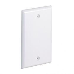 Panduit Placa de Pared Ciega Universal, Blanco 