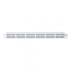Panduit Panel de Parcheo Modular, 48 Puertos Mini-Com, 1U, Blanco 