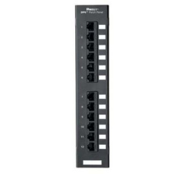 Panduit Panel de Parcheo Cat5e, 12 Puertos RJ-45, 1U 