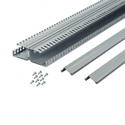 Panduit Panduct PanelMax Ducto para Cableado de Riel DIN, 2'', PVC, Gris Claro 